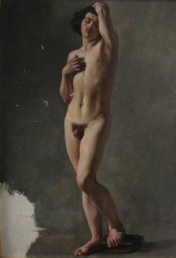 Desnudo académico - Henner
